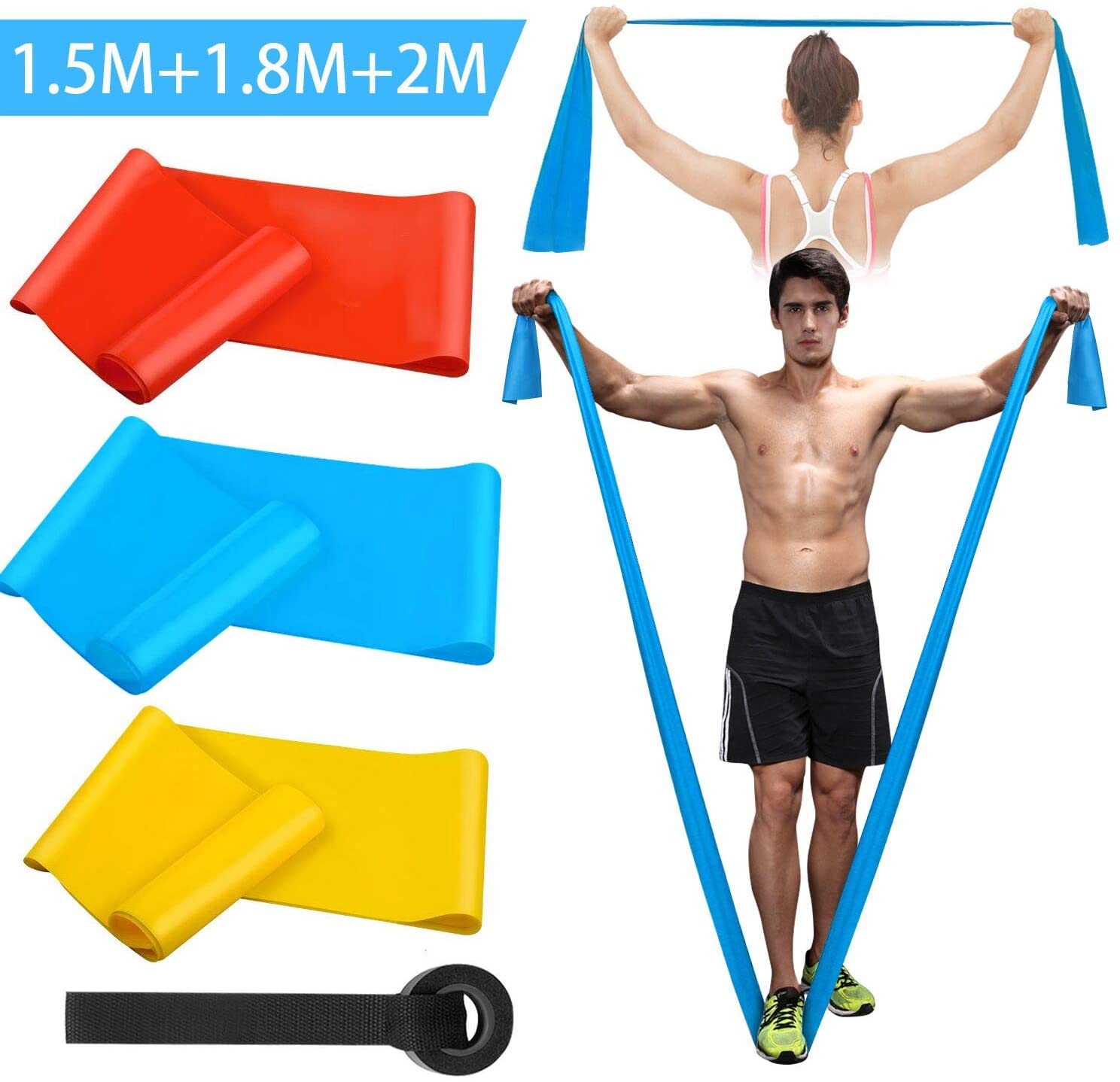 Crossfit Workout With Equipment - Эластичные ленты для фитнеса, 3 шт.,