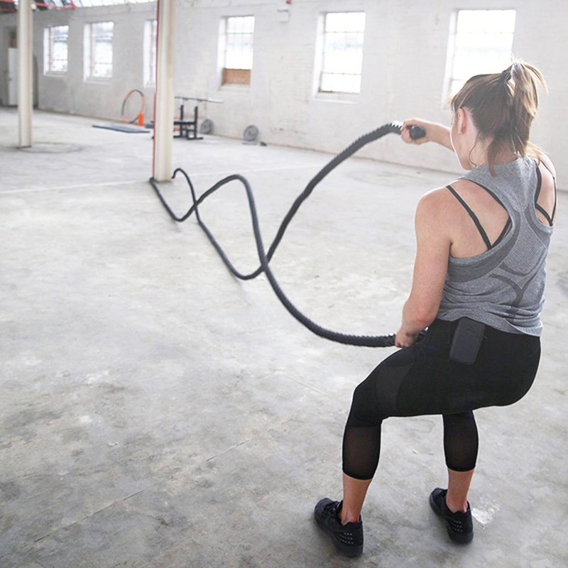 Фитнес-канаты длиной 9 м/12 м/ – обзор и цена Crossfit Workout With Equipment