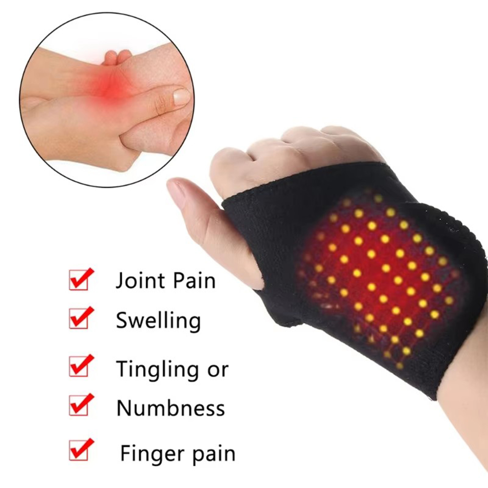1/2 шт. самонагревающийся банд – обзор и цена Wrist Wrap Support