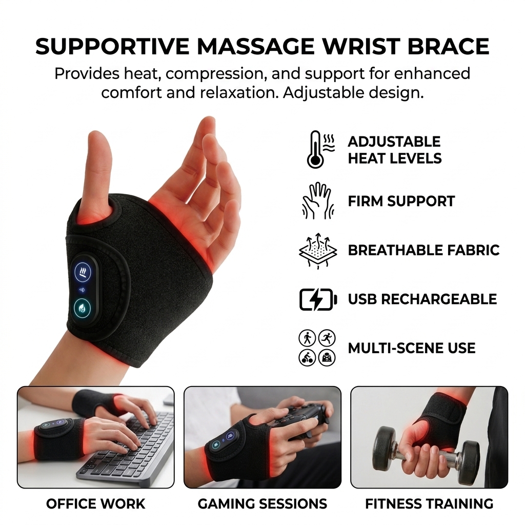 Ортезы для поддержки запястий  – обзор и цена Wrist Wrap Support